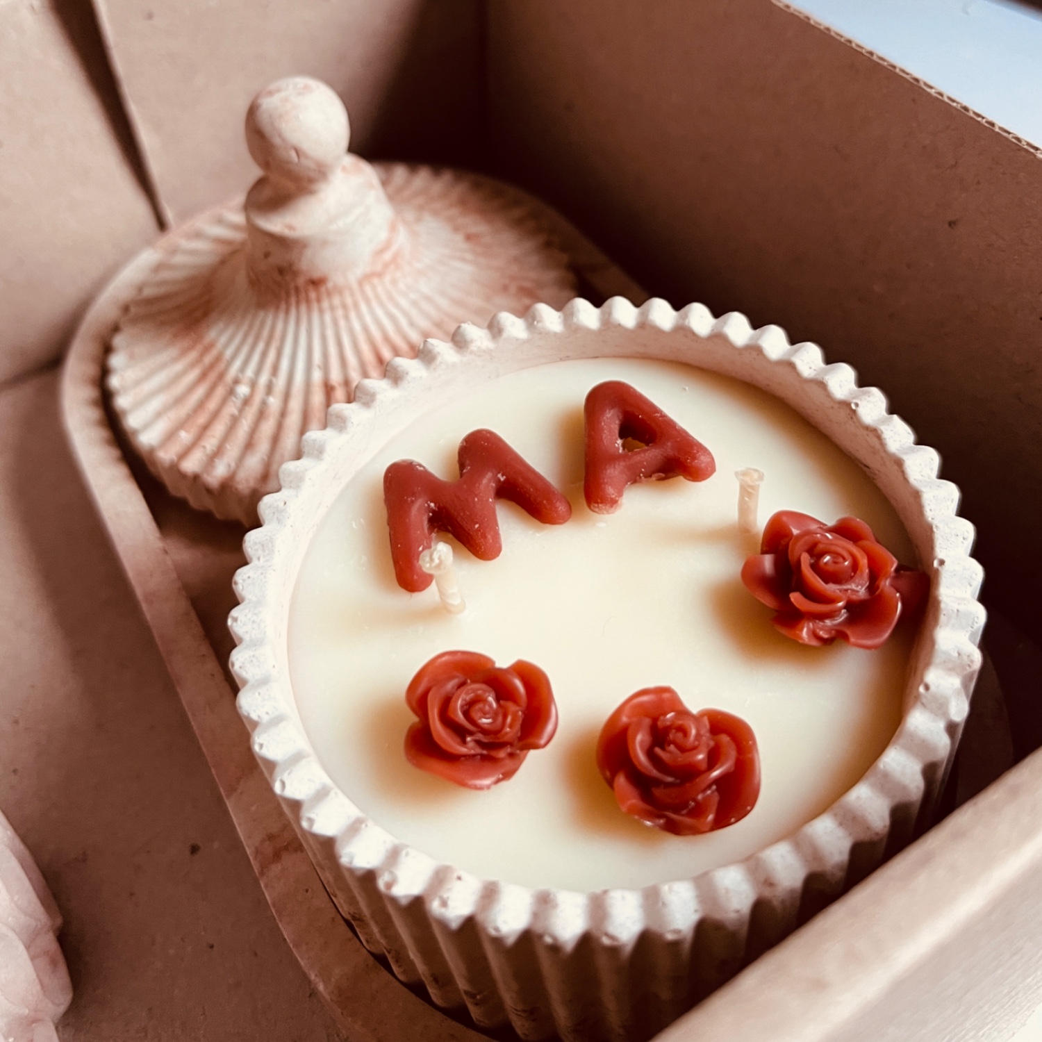 Vela en caramelera