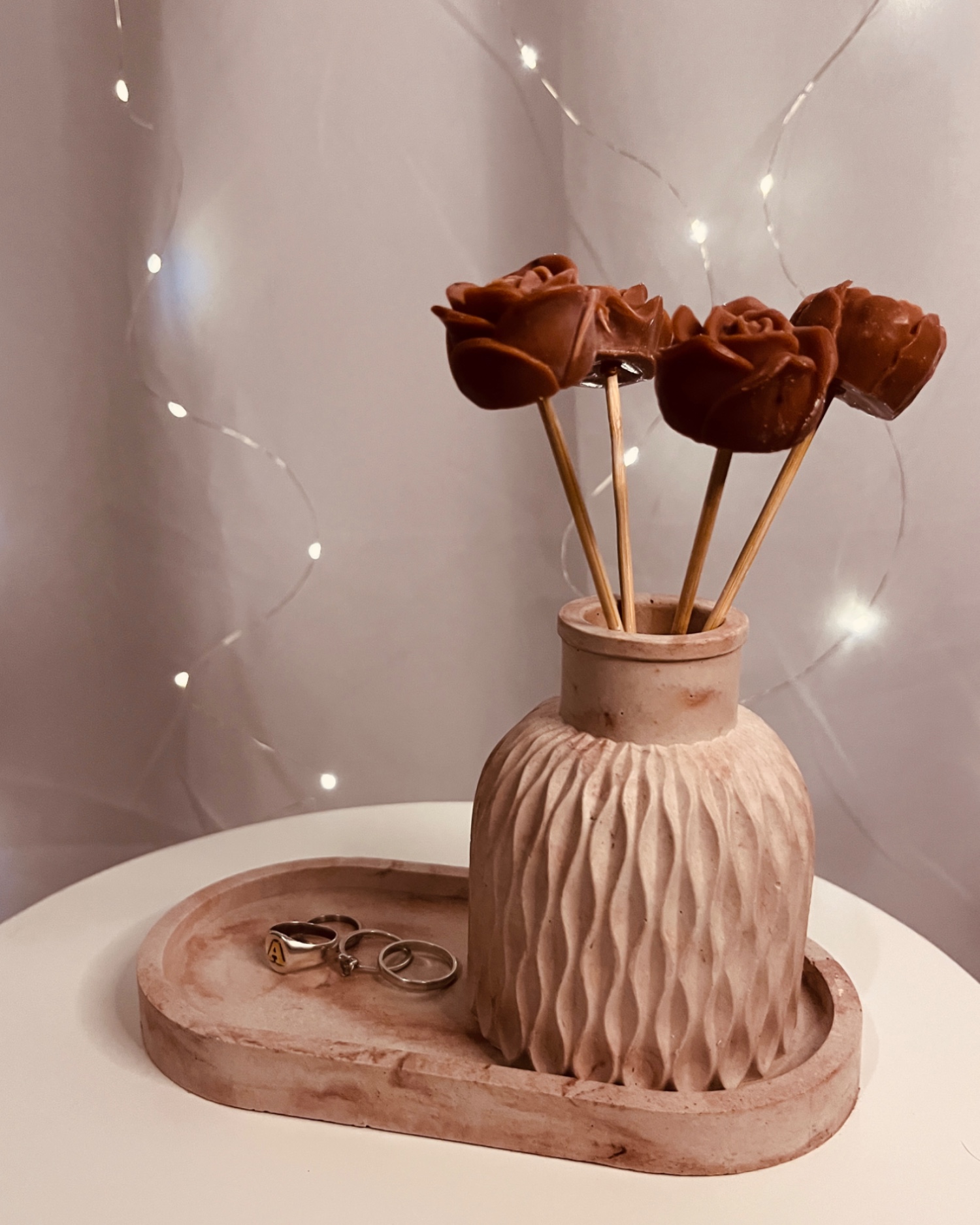 Florero con flores